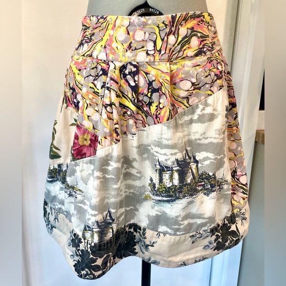 Leifnotes (Anthropologie)
Multipatterned Mini, floral& medieval castles, 2,EUC - Picture 2 of 12